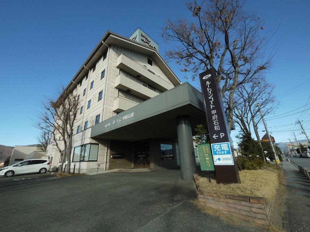 Hotel Route-Inn Court Kofu Isawa Fuefuki Bagian luar foto